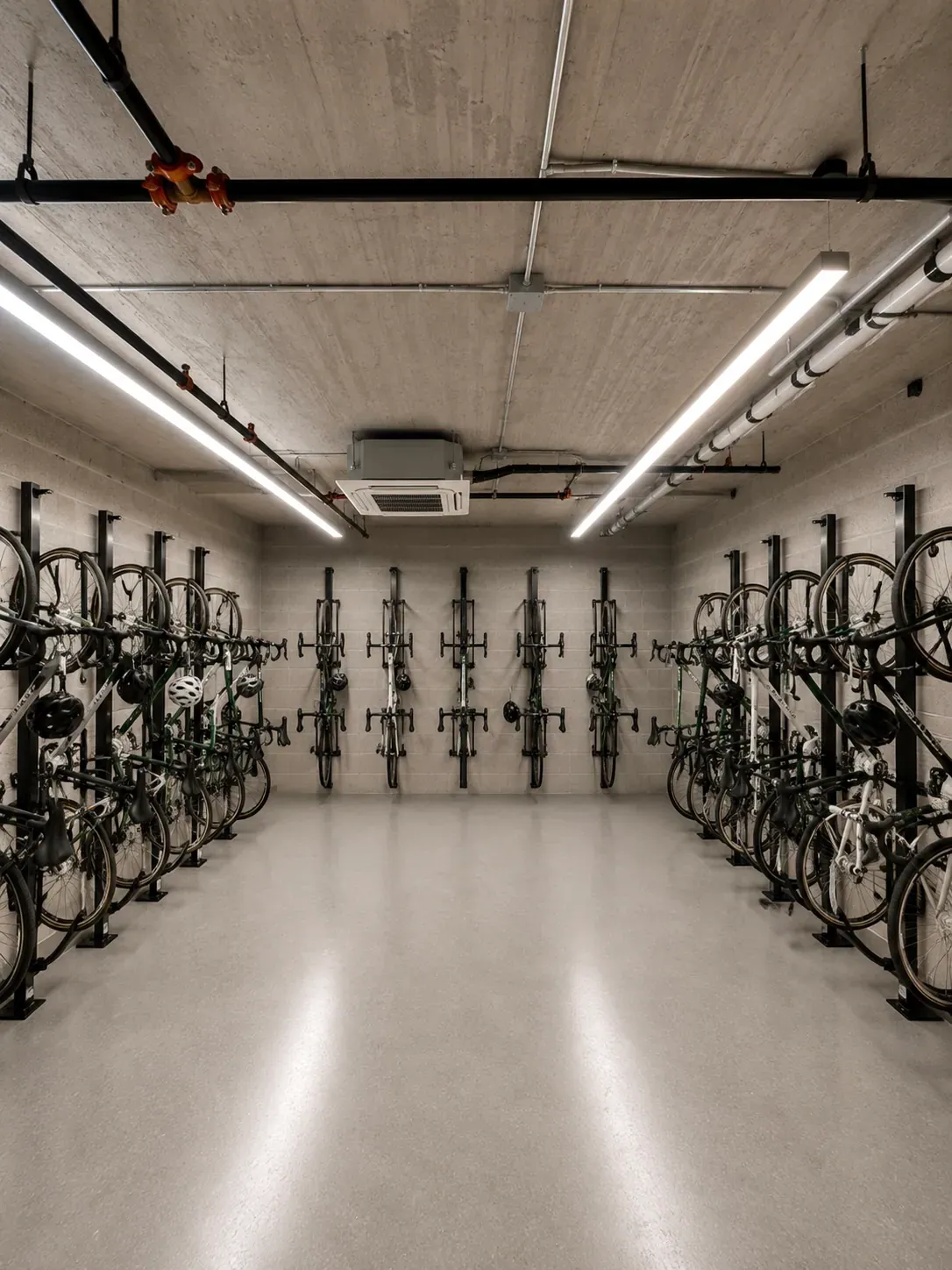 Secure bike storage at The Ranstead