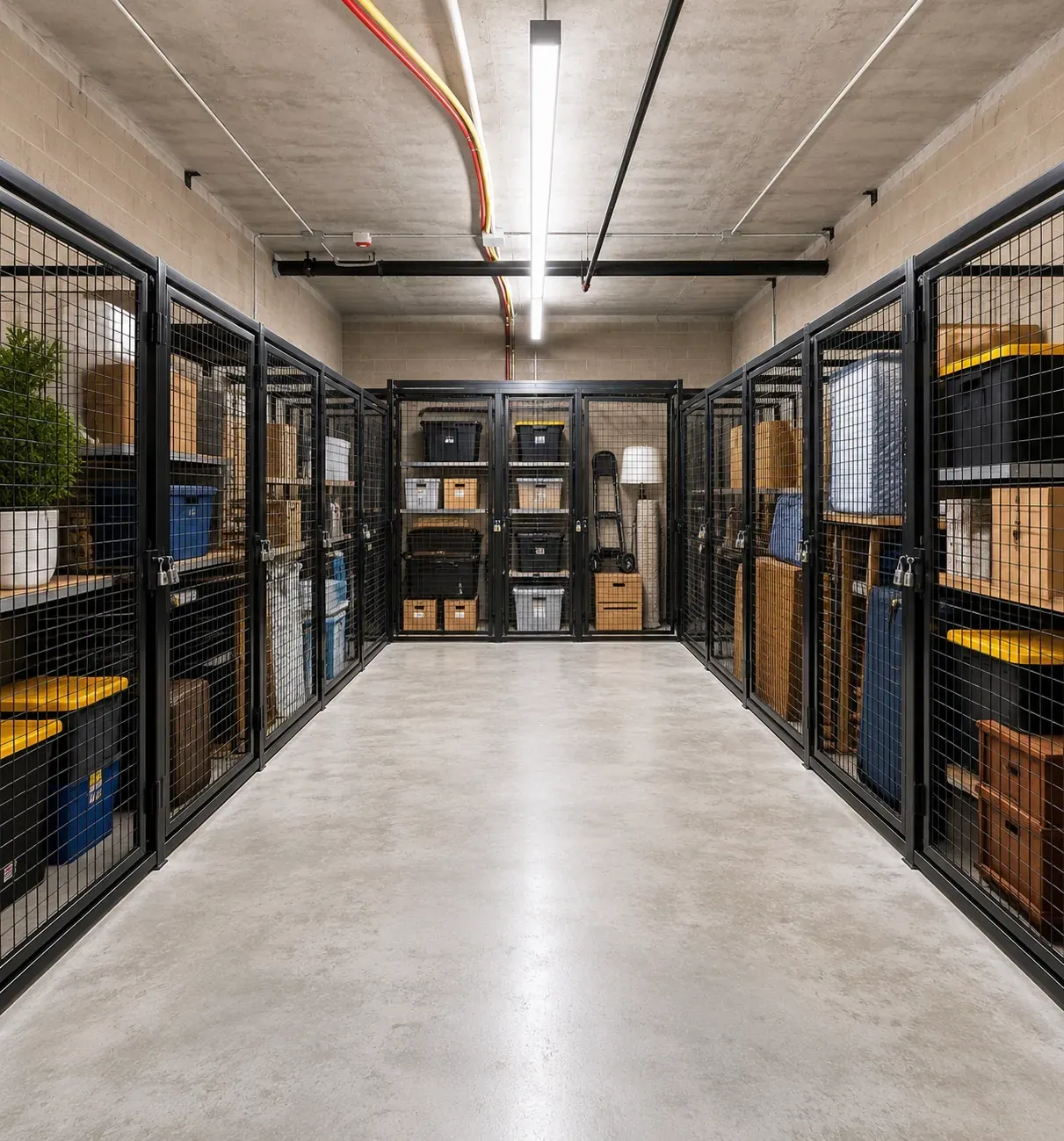Private resident storage at The Ranstead