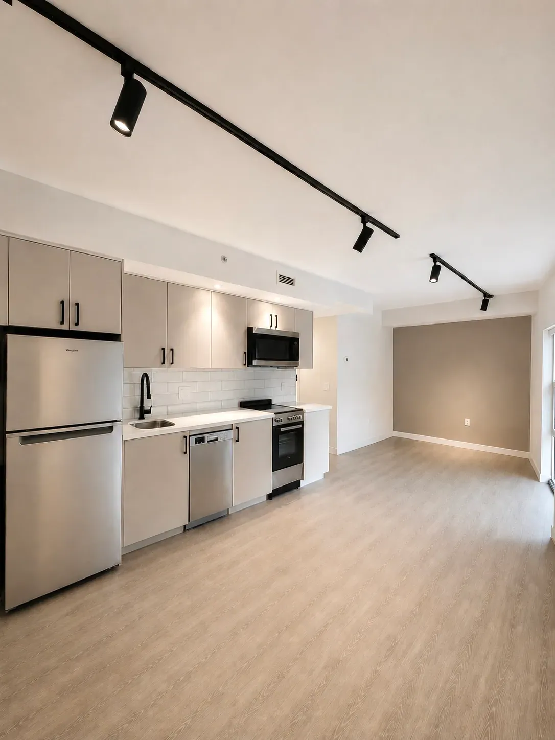 One-bedroom living area at The Ranstead