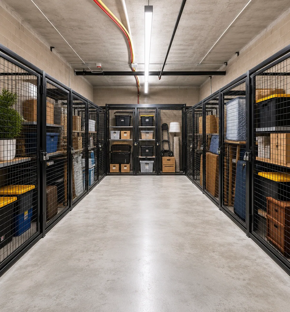 Private resident storage at The Ranstead